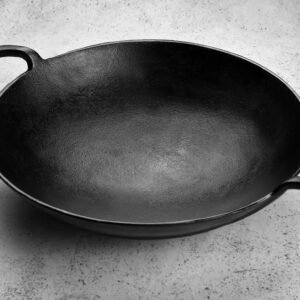 Cast Iron Wok 38cm