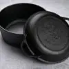 Cast Iron Dutch Oven with Skillet Lid 30cm
