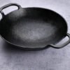 Cast Iron Wok 38cm - Image 4