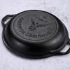 Cast Iron Dutch Oven with Skillet Lid 25cm - Image 5