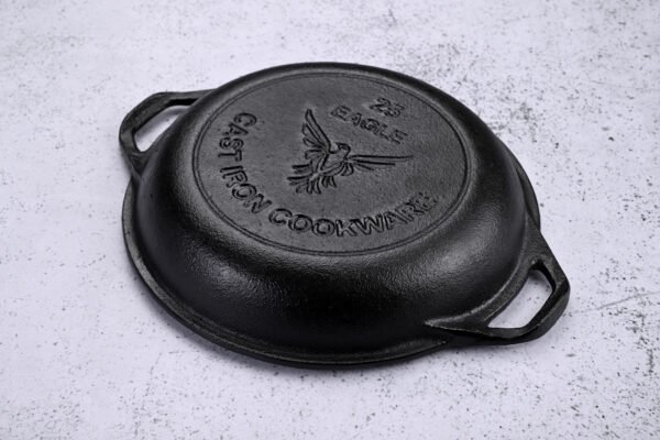 Cast Iron Dutch Oven with Skillet Lid 25cm - Image 5