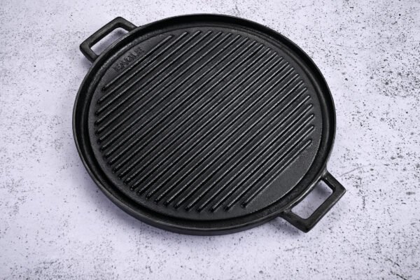 Cast Iron Round Grill Pan 35 cm - Image 3