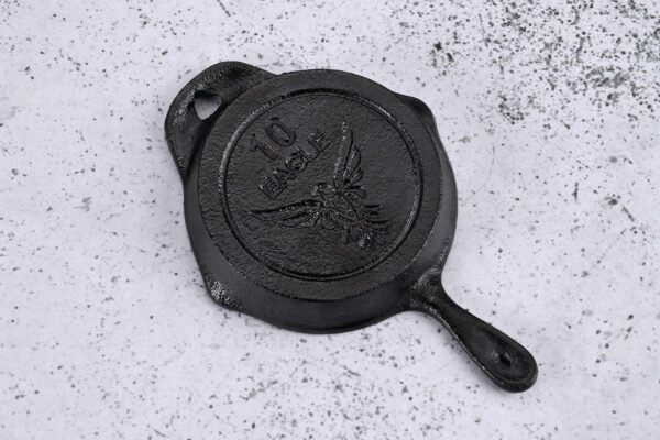 Cast Iron Skillet 10 cm – Mini Pan for Serving Food & Desserts - Image 2