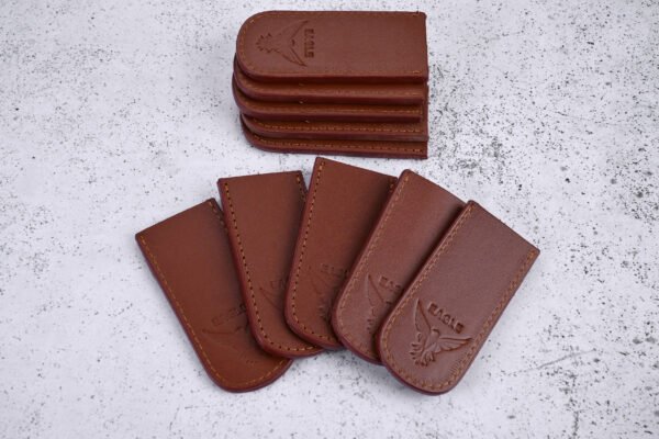 Leather Skillet Handle Cover Heat-Resistant Cast Iron Grip - Image 2