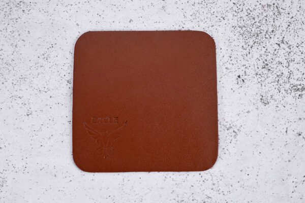 Leather Heat-Resistant Coaster | Elegant Surface Protection - Image 3