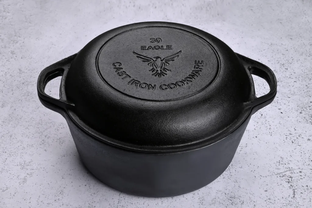 Cast Iron Dutch Oven 30cm with Skillet Lid