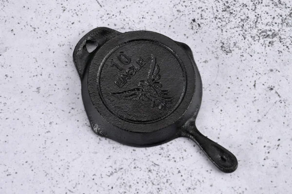 ما هي طاسة حديد زهر 10 سم؟