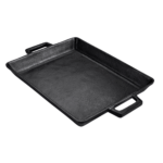Cast Iron Grill Pan – Rectangular Flat 32 cm - Image 3