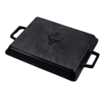 Cast Iron Grill Pan – Rectangular Flat 32 cm - Image 2