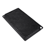 Cast Iron Grill Pan – Rectangular Reversible 41 cm - Image 2