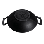 Cast Iron Wok 31cm - Image 2
