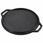 Cast Iron Grill Pan – Round Double-Sided 30 cm - Image 2