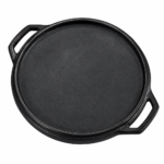 Cast Iron Grill Pan – Round Double-Sided 30 cm - Image 3