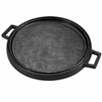 Cast Iron Grill Pan – Round Reversible 35 cm - Image 2