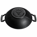 ⁦Cast Iron Wok 31cm⁩ - الصورة ⁦3⁩