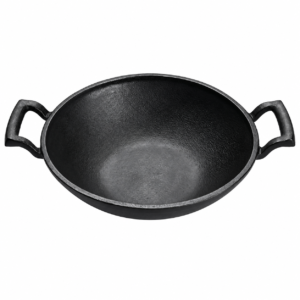 Cast Iron Wok 31cm