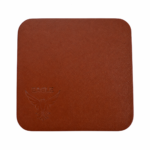 ⁦Leather Heat-Resistant Coaster | Elegant Surface Protection⁩ - الصورة ⁦3⁩