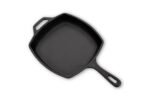 ⁦طاسة حديد زهر مربعة مقاس 25 سم من Eagle Cast Iron⁩ - الصورة ⁦3⁩
